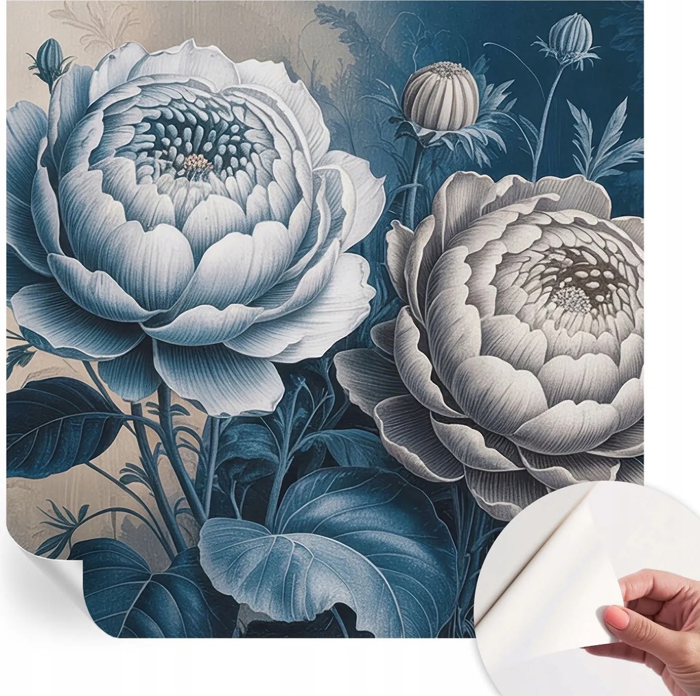 Öntapadós Dekoratív Fotótapéta Hálószobába Romantikus virágok 250x250