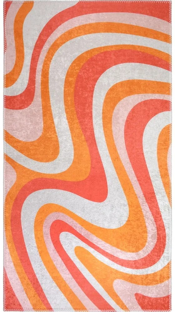 Narancssárga mosható szőnyeg 80x150 cm Colors of Joy – Vitaus