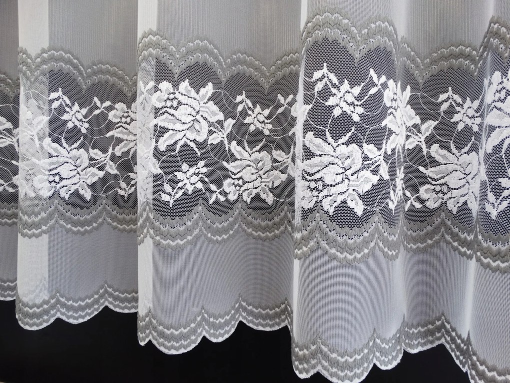 Mg Függöny 574/243 Szürke magasság 250cm 0,5MB lengyel 0,5m