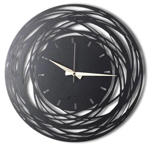 Falióra 70 cm 1xAA fekete/arany