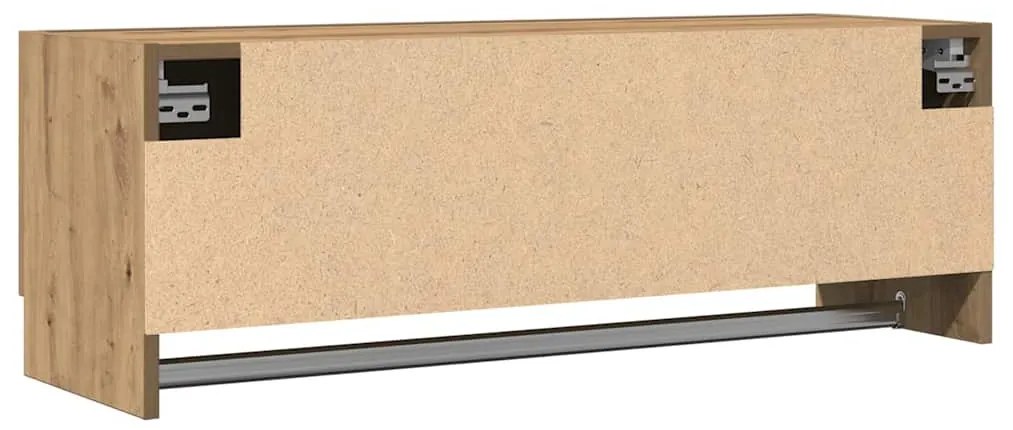 gardróbszekrény Artisan tölgy 100x32,5x35 cm Gépelt fa