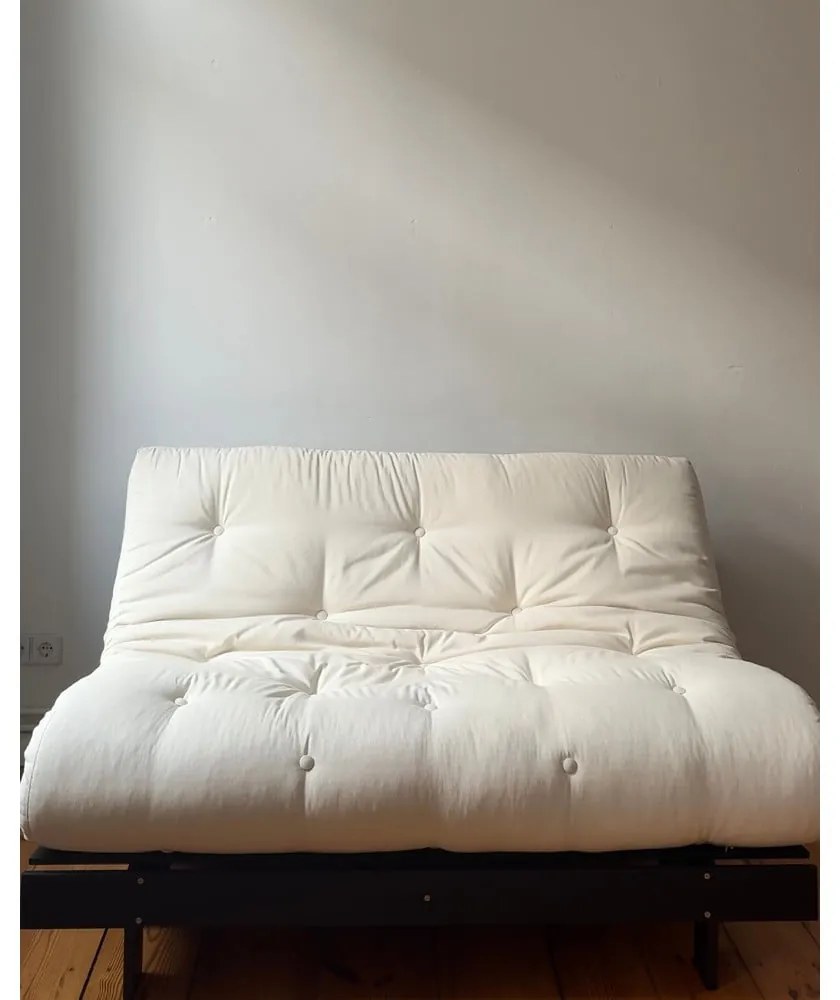 Téglavörös kinyitható kanapé 160 cm Roots Black Night – Karup Design