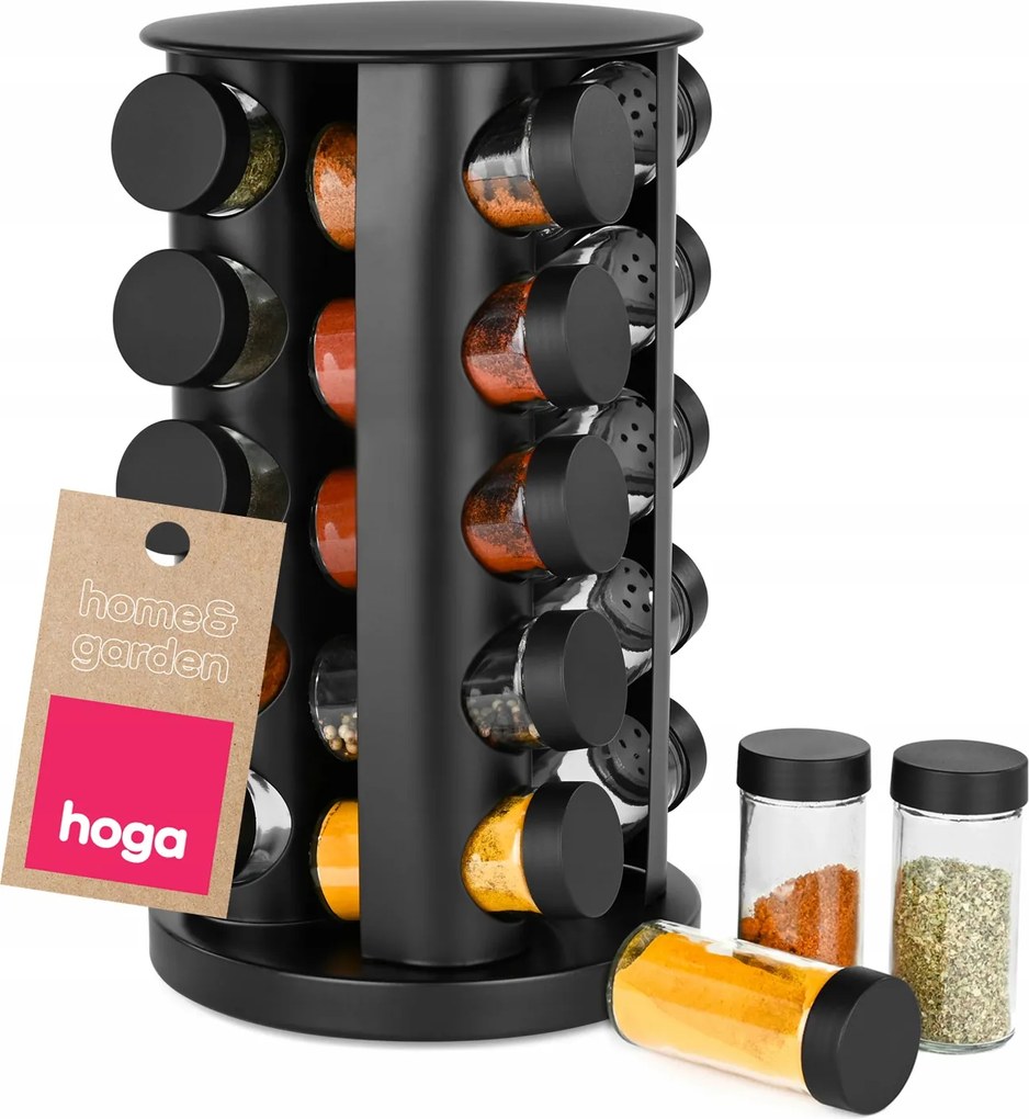 Fűszertartó Üvegedények Fűszertartók állvány 21 részes