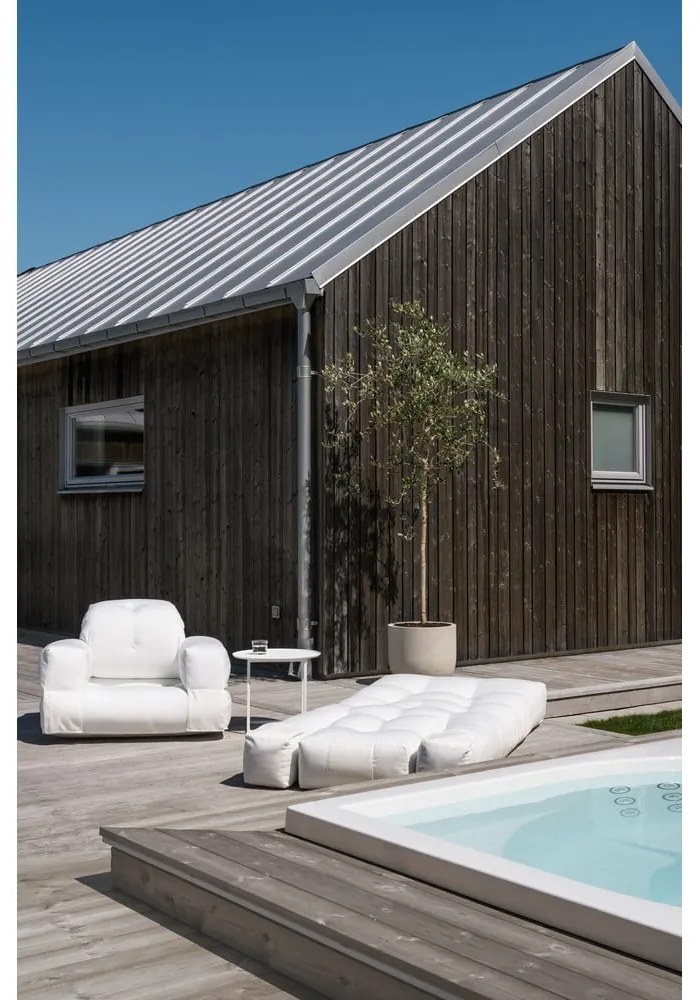 Design OUT™ Hippo White kinyitható fehér kültéri fotel - Karup Design