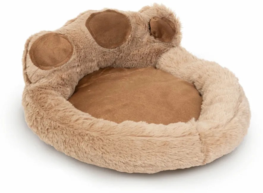 Mancs alakú kutyafekhely (M méret, Világosbarna, barna)