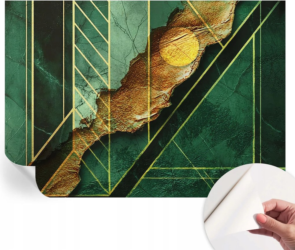 Öntapadós fotótapéta Falra 3D Loft Geometrikus feszültség 208x146 cm