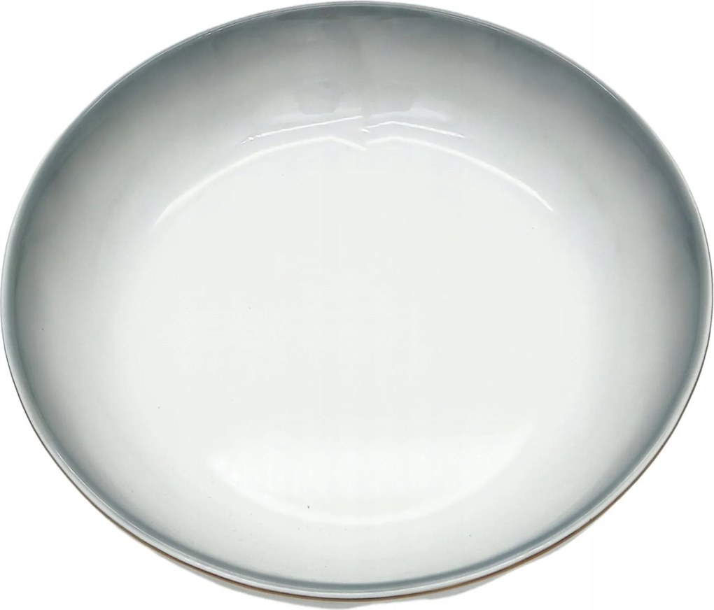 Kerek Kerámia Tányér Szürke-arany 18CM 157305