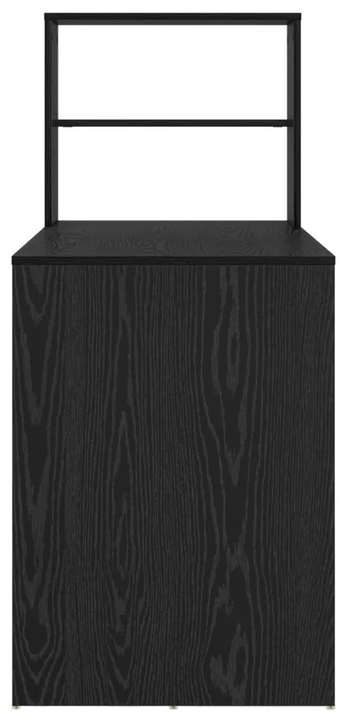 Tárolós Fekete tölgy 113x54x120 cm Szerelt fa