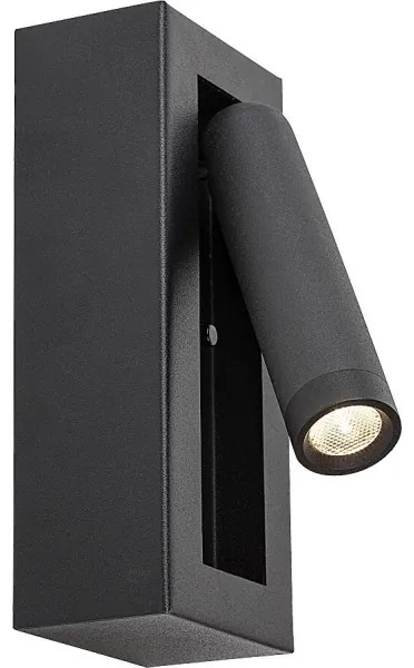 Rabalux 71285 - LED Fali spotlámpa GELLO LED/4W/230V fekete