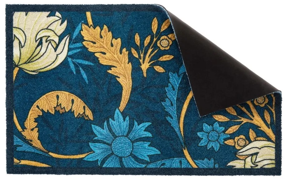 Lábtörlő 50x80 cm William Morris Blue – Artsy Doormats