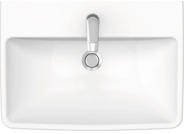 Duravit 23756500002 - Falra szerelhető D-NEO mosdó 65x46 cm kerámia/fényes fehér