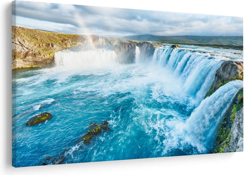 Kép - Godafoss vízesés (90x60 cm)
