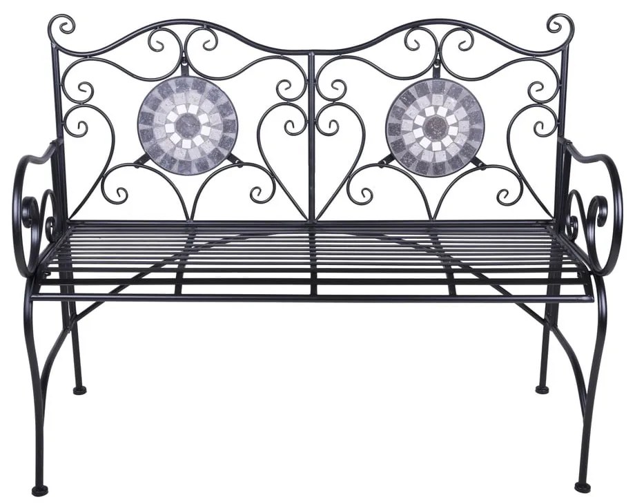 Fekete fém kerti pad Jalua – Garden Pleasure