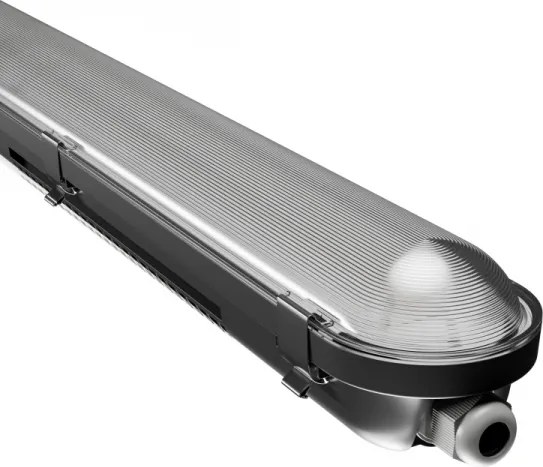 LED technológiás fénycső lámpatest LIMEA GIGANT PRO 20/26/33/40W/230V 4000K IP66 120 cm fekete