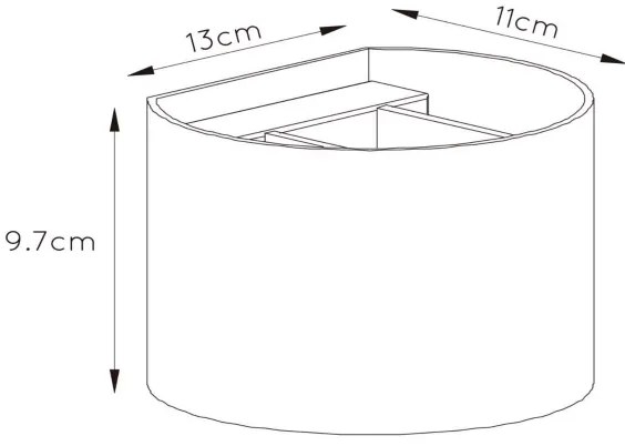 Lucide 09218/04/30 - LED Fali lámpa XIO 1xG9/4W/230V fekete