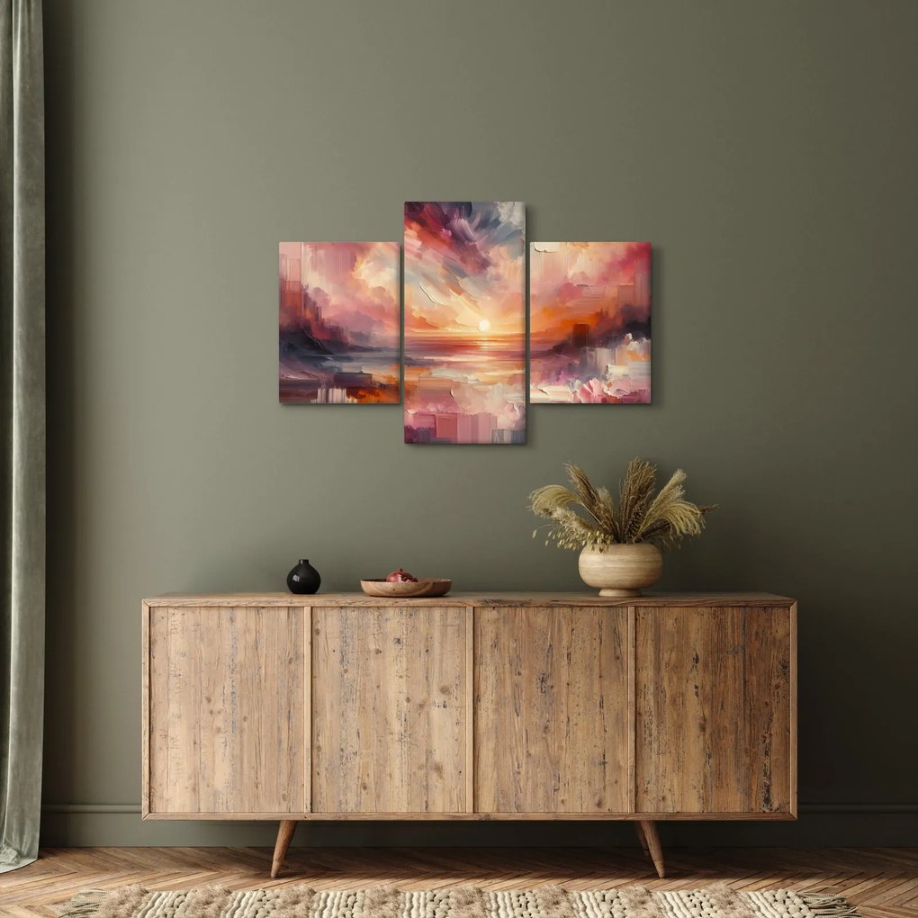 Kép - Festett alkonyat (90x60 cm)