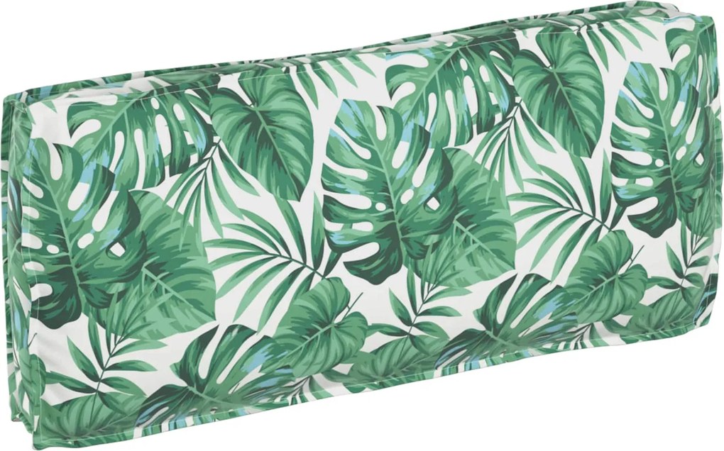 vidaXL Párna Levél Levél mintázat 120 x 50 x 12 cm Oxford Szövet