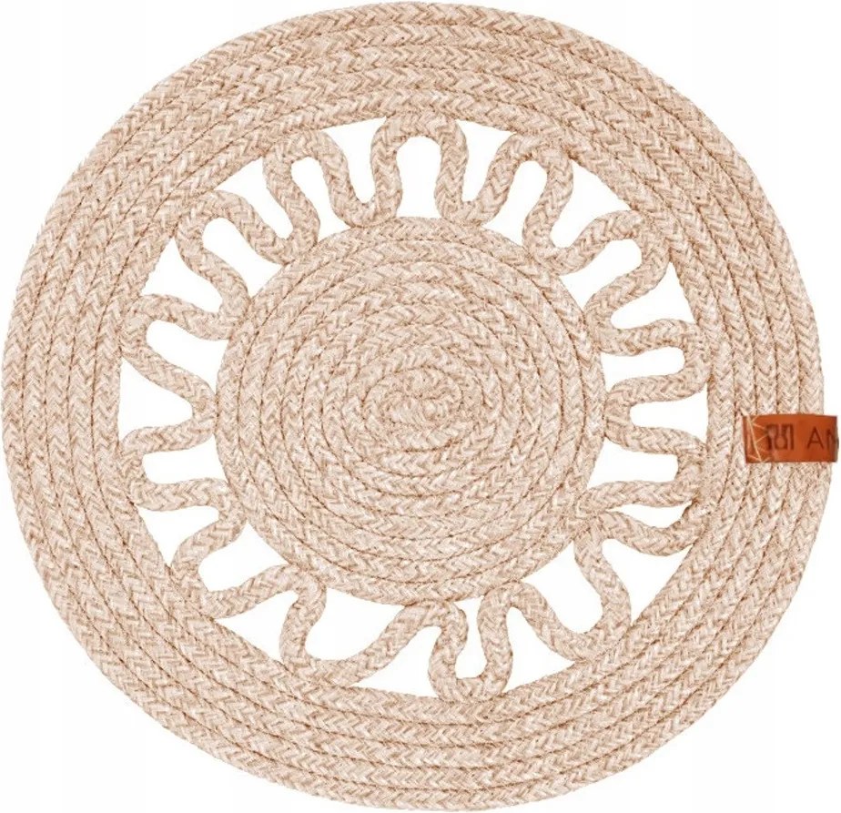 Asztali matrac 35 cm Boho zsinóros bézs