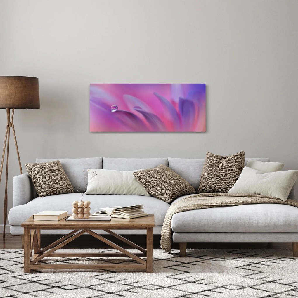 Kép - Csepp a virágon (120x50 cm)