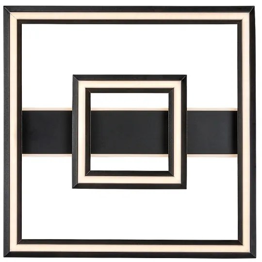 Rabalux 71071 - LED mennyezeti lámpa SIDONA LED/48W/230V 3000K fekete