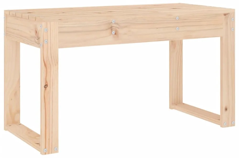 tömör fenyőfa kerti pad 80 x 38 x 45 cm