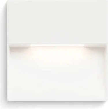 RENDL AQILA SQ fali lámpa fehér 230V LED 6W IP54 3000K