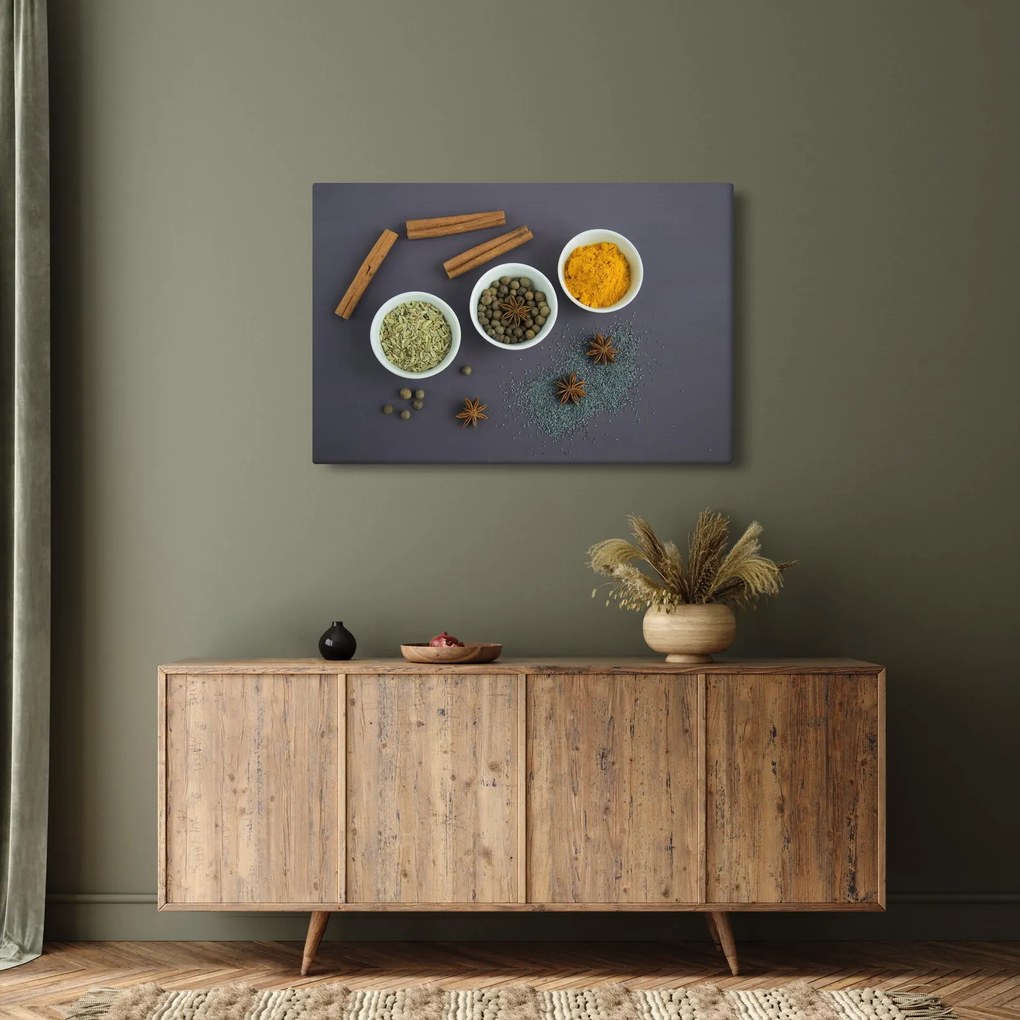 Kép - fűszerek (90x60 cm)