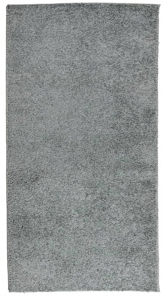 PAMPLONA zöld magas szálú bolyhos modern szőnyeg 80 x 150 cm