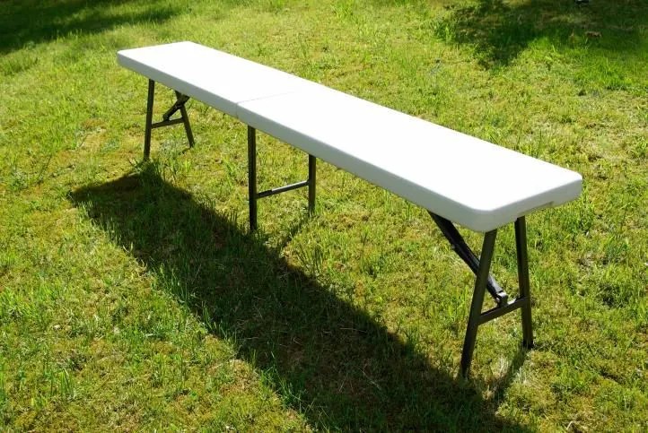 GARTHEN Összecsukható pad 183 cm 2 db