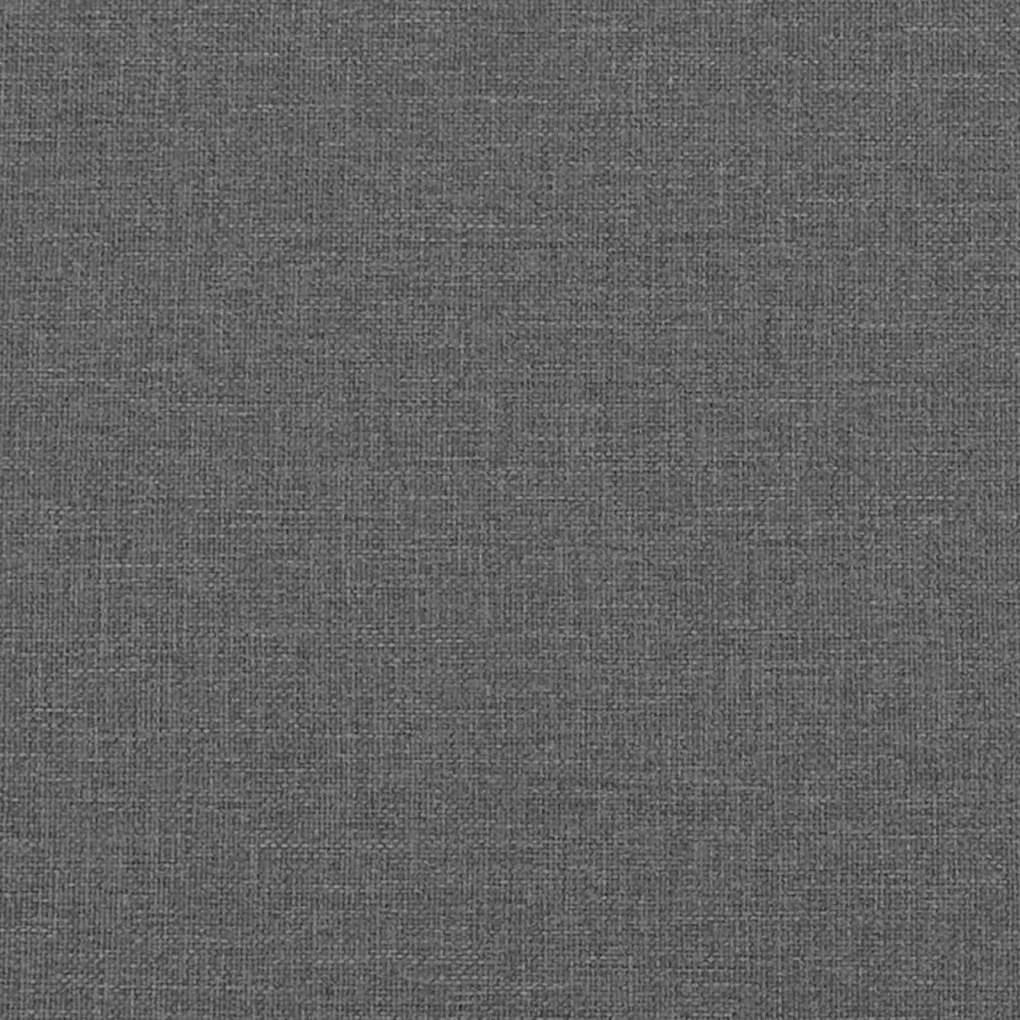 vidaXL forgatható íróasztali szék 54 x 58 x 90 cm Sötétszürke Szövet