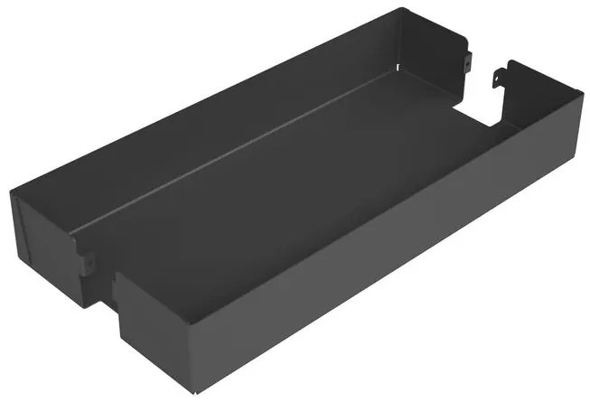 Konyhai fémrács, kamravasalat, 450mm, antracit, teljes kihúzású, csillapított záródás, 1215-1515mm, 4 kosár SIGE, PRO LINE 260