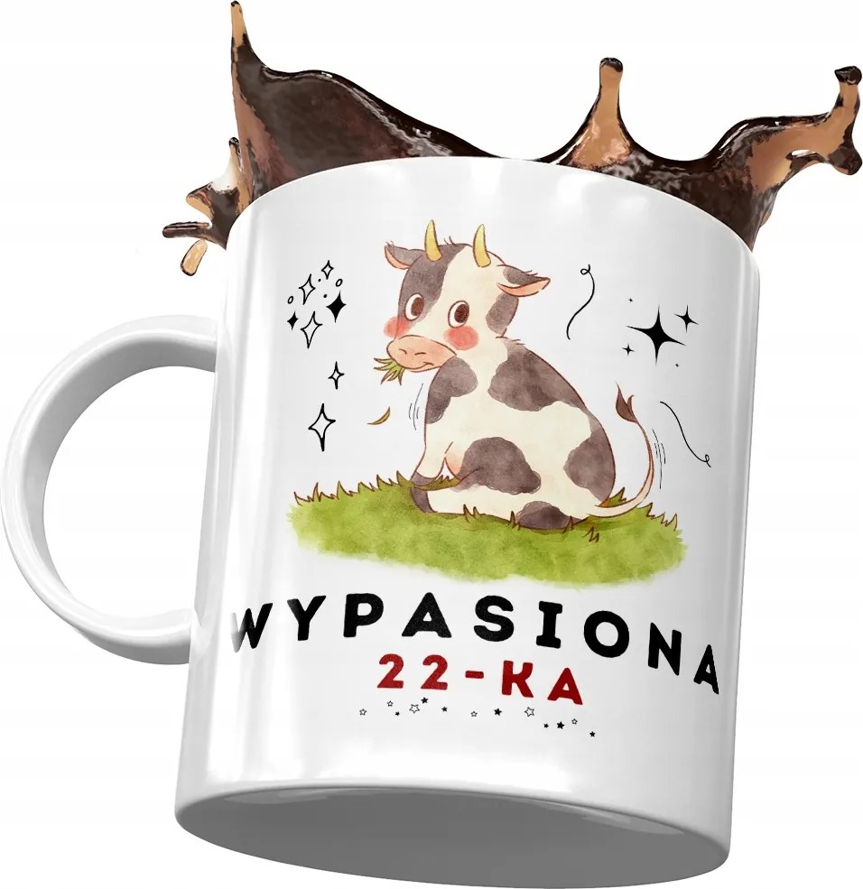 Születésnapi bögre 22 22. 22. Tökéletes Ajándék Nyomtatott Fotóval