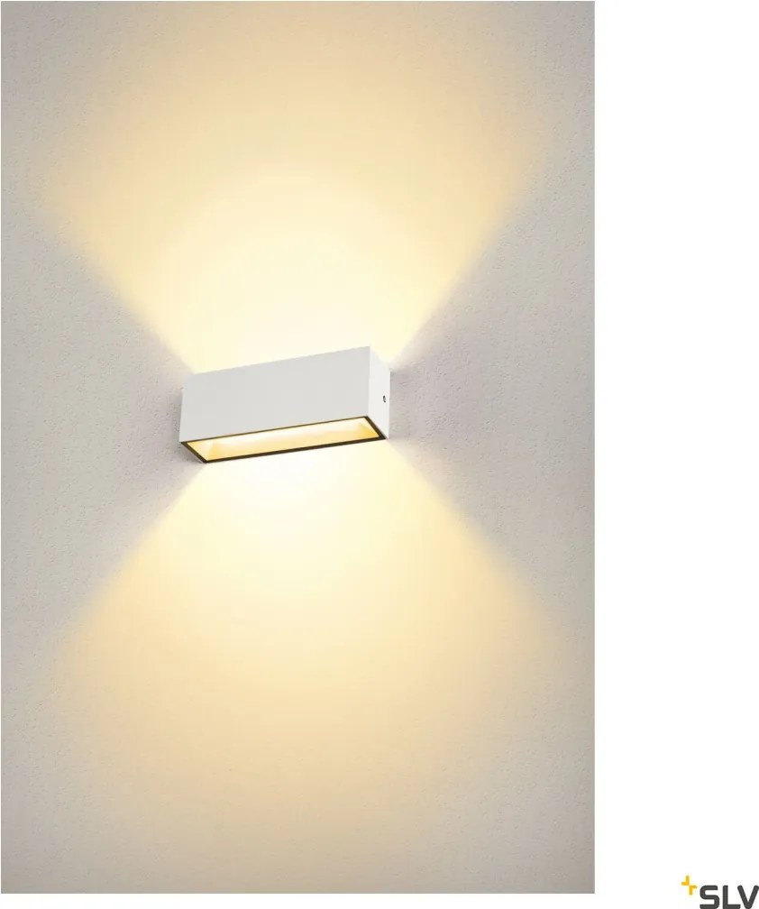 SLV 1005156 SITRA Modern Kültéri Fali Lámpa Fehér LED IP44
