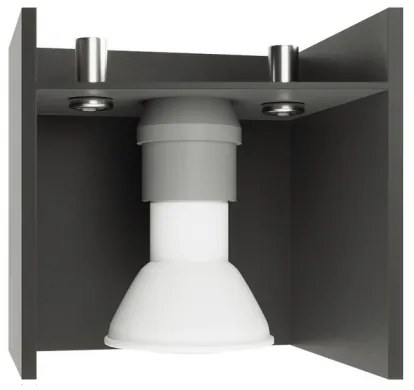 Sollux SL.0064 - Spotlámpa QUAD 2 2xGU10/40W/230V szürke