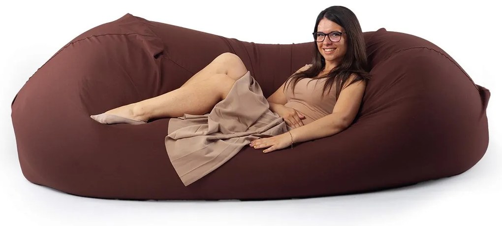 Barna Relax Babzsák Kanapé