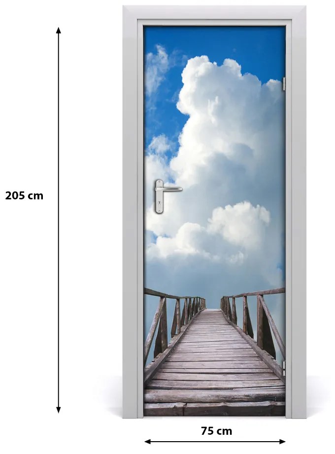 Ajtóposzter öntapadós Út a mennybe 75x205 cm