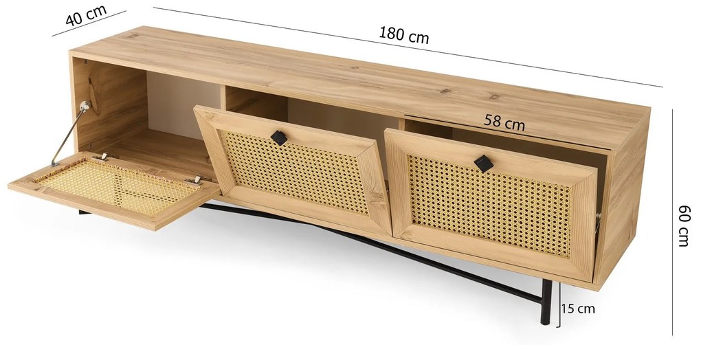 TV asztal/szekrény Alcy 180. 1067261