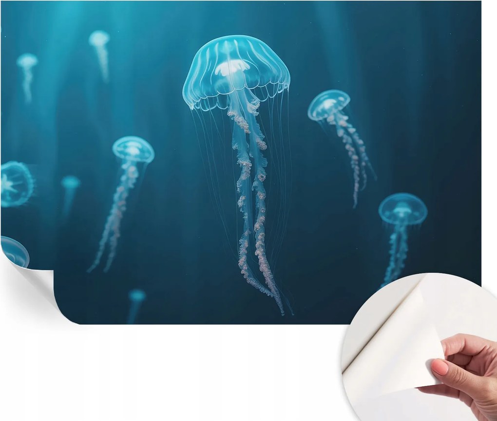 Design fali fotótapéta Öntapadós tengeri elegancia 104x70 cm