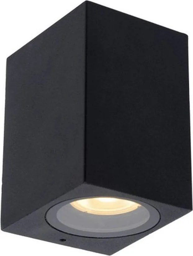 LUCIDE 69800-01-30 ZARO Modern Kültéri Fali Lámpa Fekete GU10 IP44