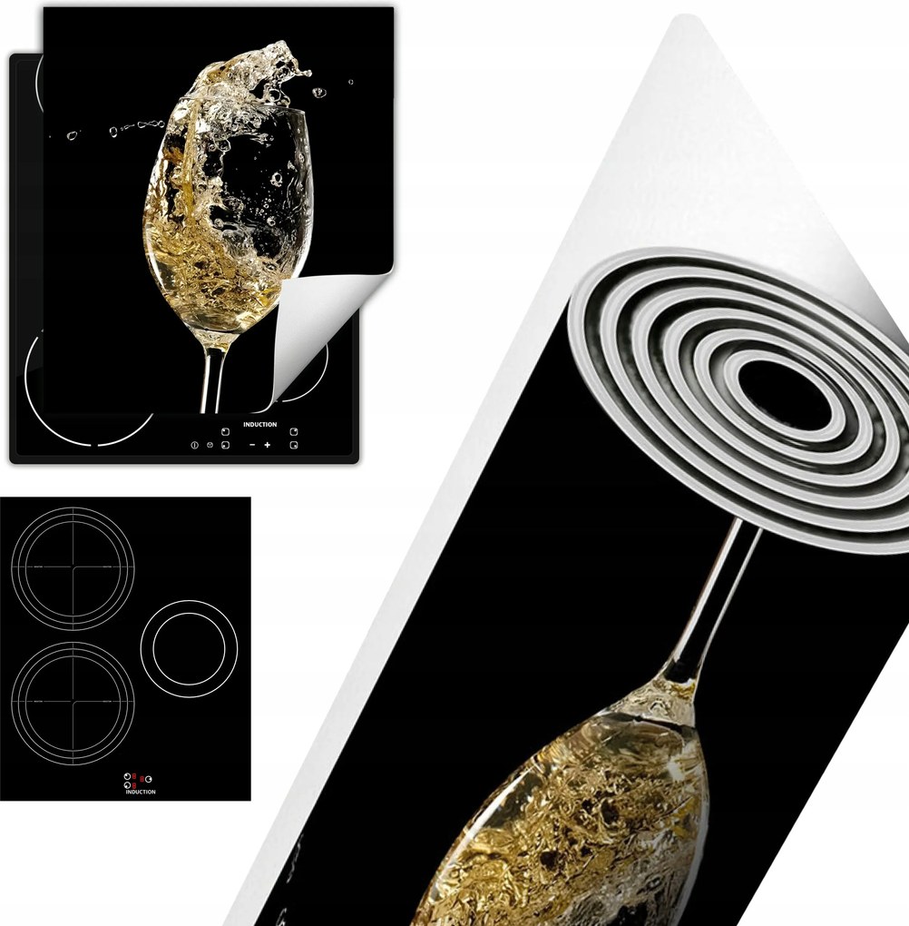 Tűzhelyvédő Szőnyeg Asztali Dekoráció 45x52 fekete bordó