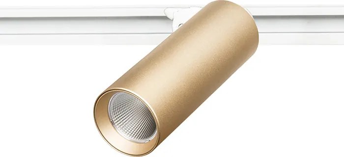 RENDL MAVRO háromáramkörös sínre aranysárga 230V LED 12W 38° 3000K