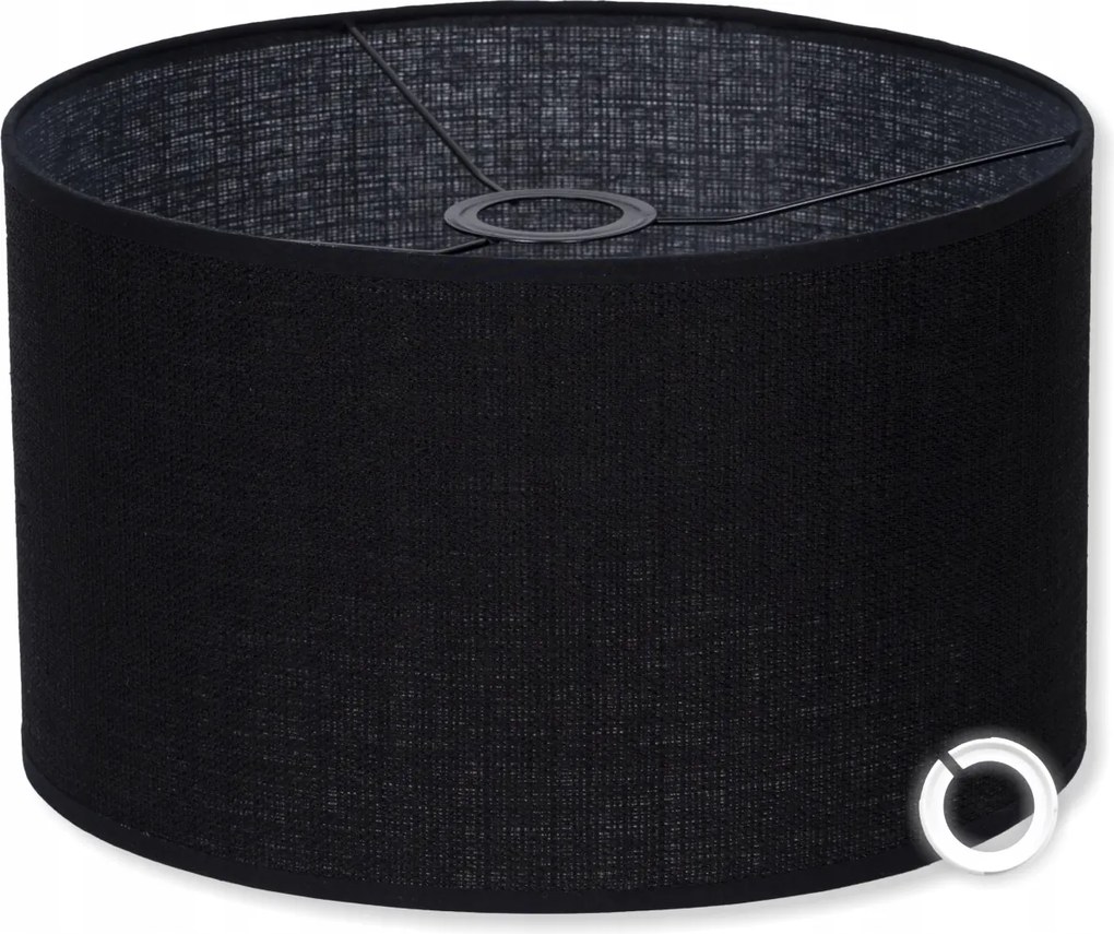 Lámpaernyő álló függőlámpához Fekete 30