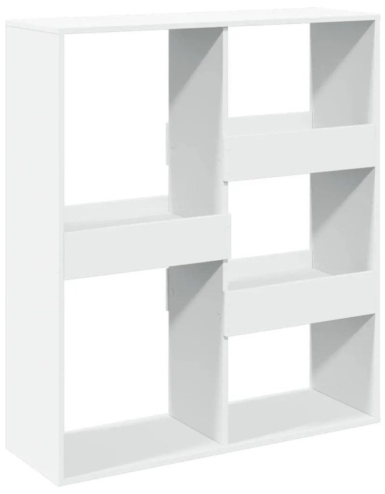 fehér szerelt fa térelválasztó 100 x 33 x 115 cm