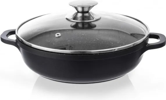 Grande tapadásmentes, alumínium fazék üvegfedővel, ⌀ 24 cm - Orion