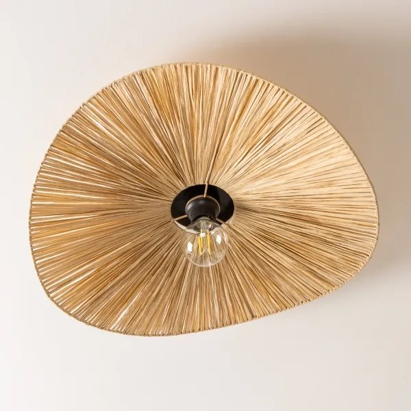 Brilagi - LED felületre szerelhető csillár CERIA BOHO 1xE27/40W/230V átmérő 60 cm raffia