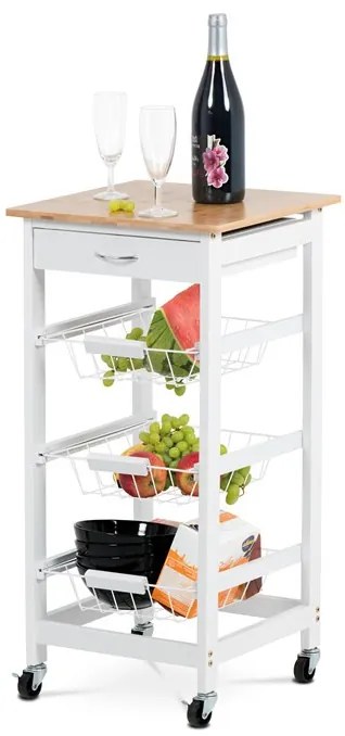 Fehér MDF Polcos Tároló. DR-043