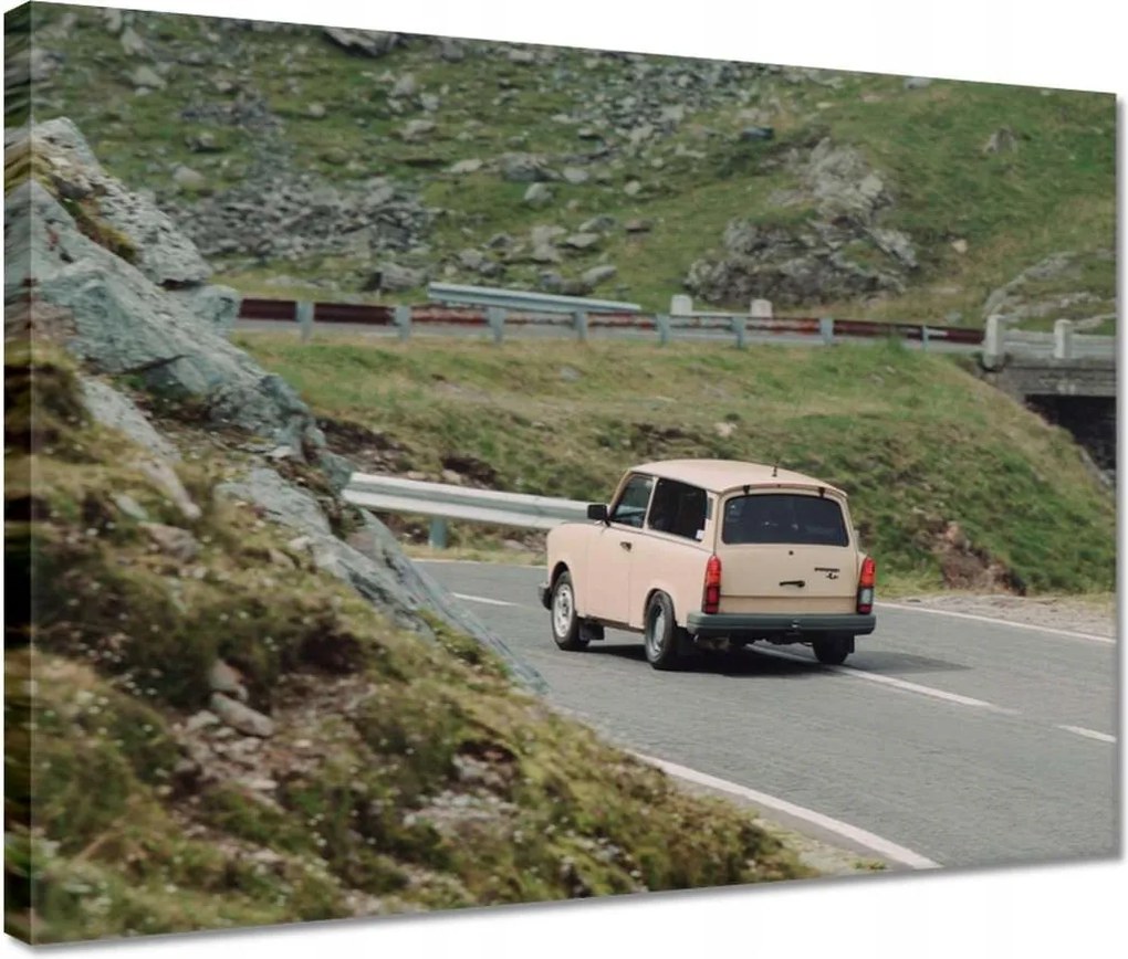Vászonkép 40x30 Trabant Autó Klasszikus