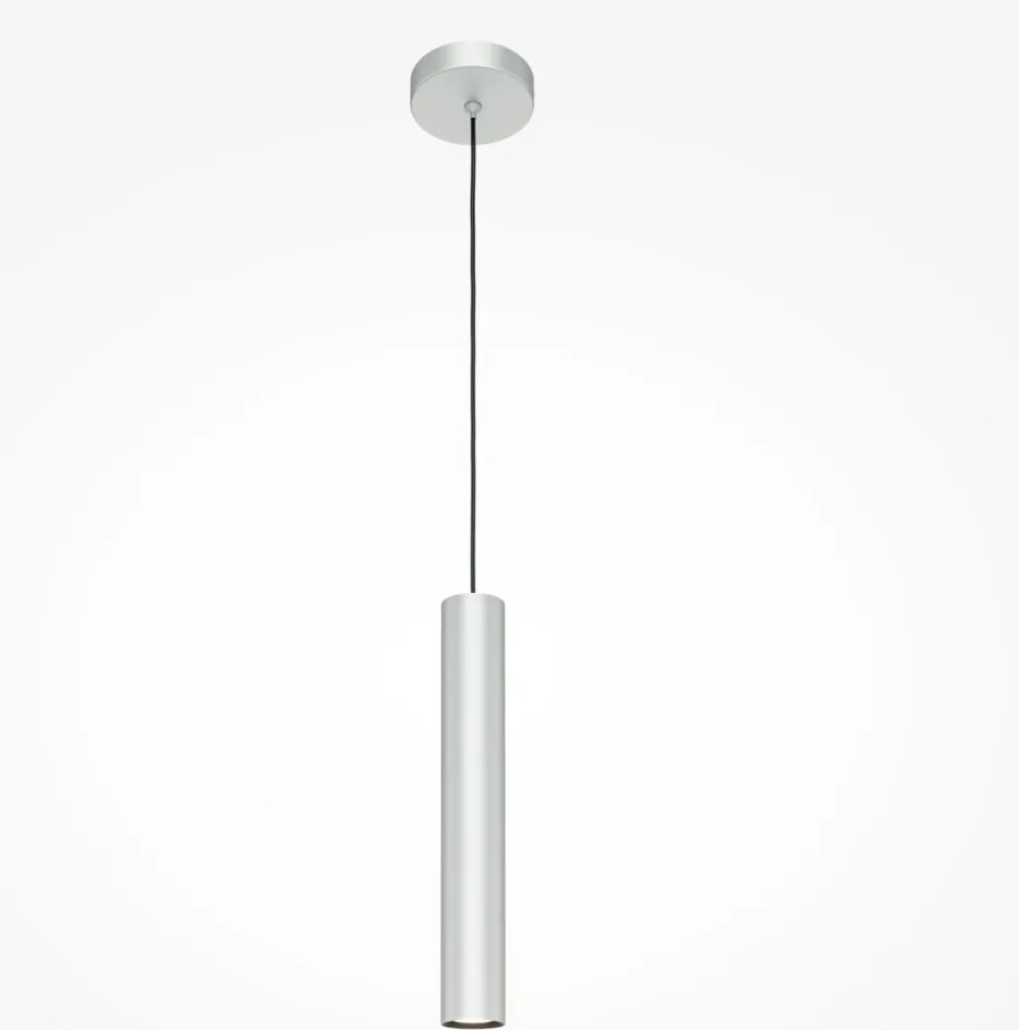 MAYTONI MOD161PL-01CM1 PRO FOCUS Hengeres Függesztett Lámpa Ezüst GU10 IP20