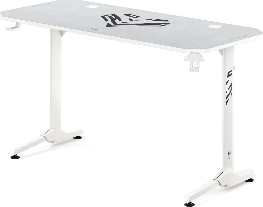 Gamer asztal 140 cm fehér: Diablo X-Mate 1400