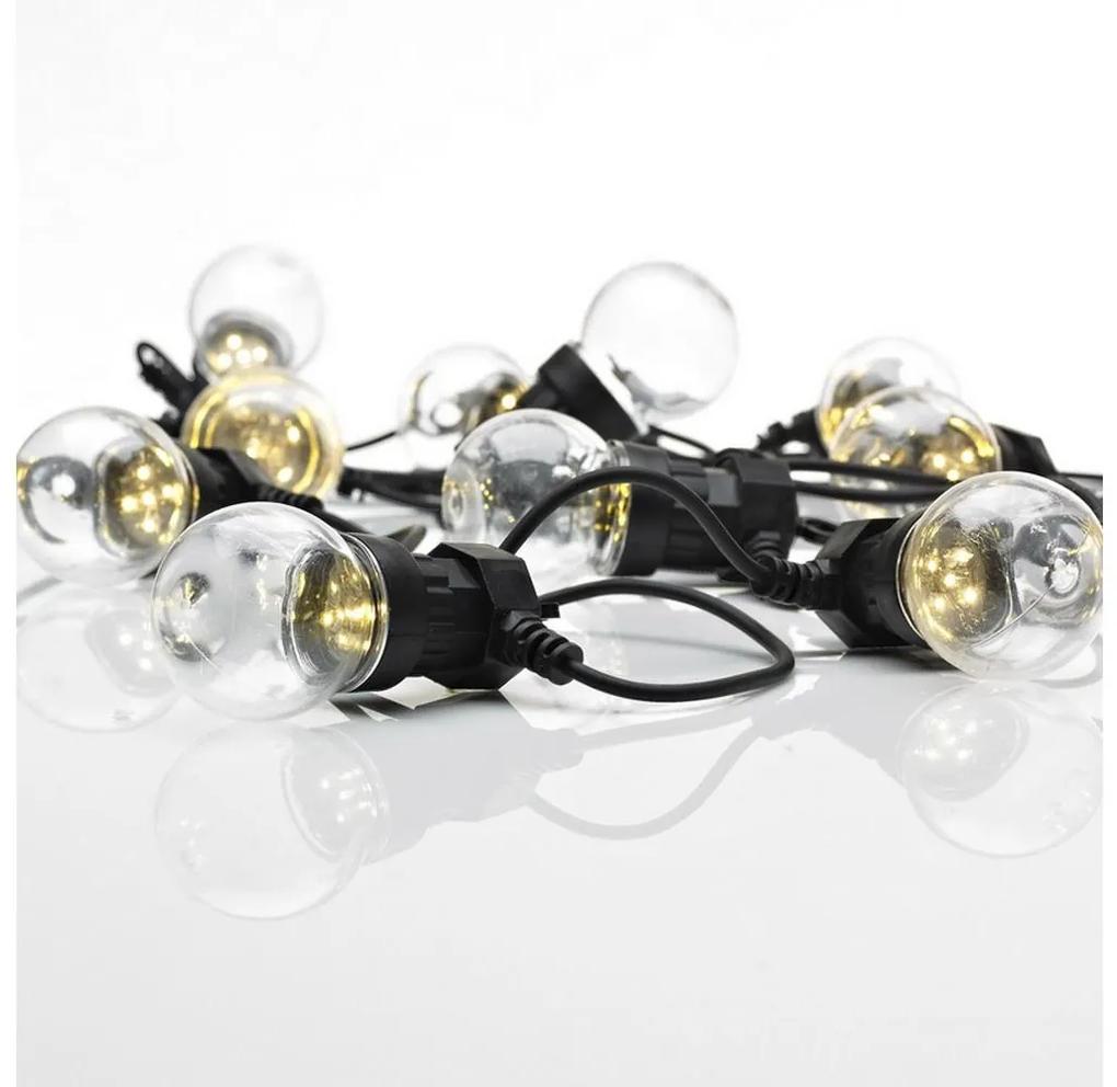 Markslöjd Markslöjd 703181 - LED Kültéri karácsonyi lánc DAKKE 10xLED/3,6W/230V IP44 750 cm ML0829